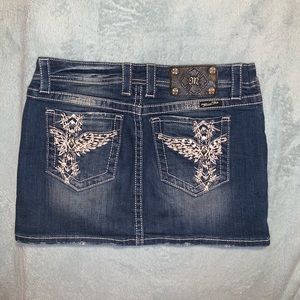 MISS ME JEAN MINI SKIRT!!!